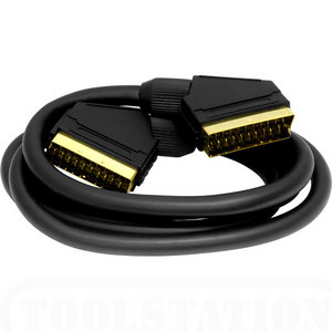  Scart cable : 2 Metre Gold Plated Preview